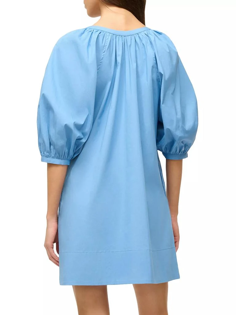 Staud Vincent Stretch-Cotton Minidress 5