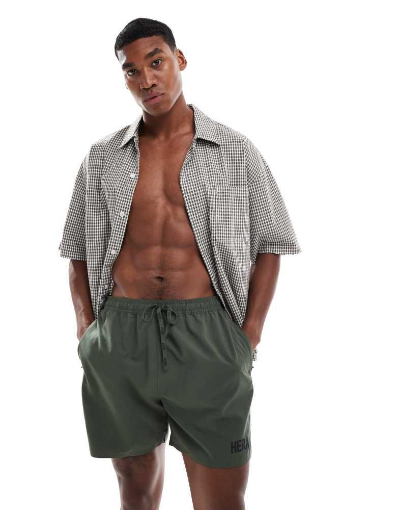 HERA Hera Mens reactive swimshort in khaki