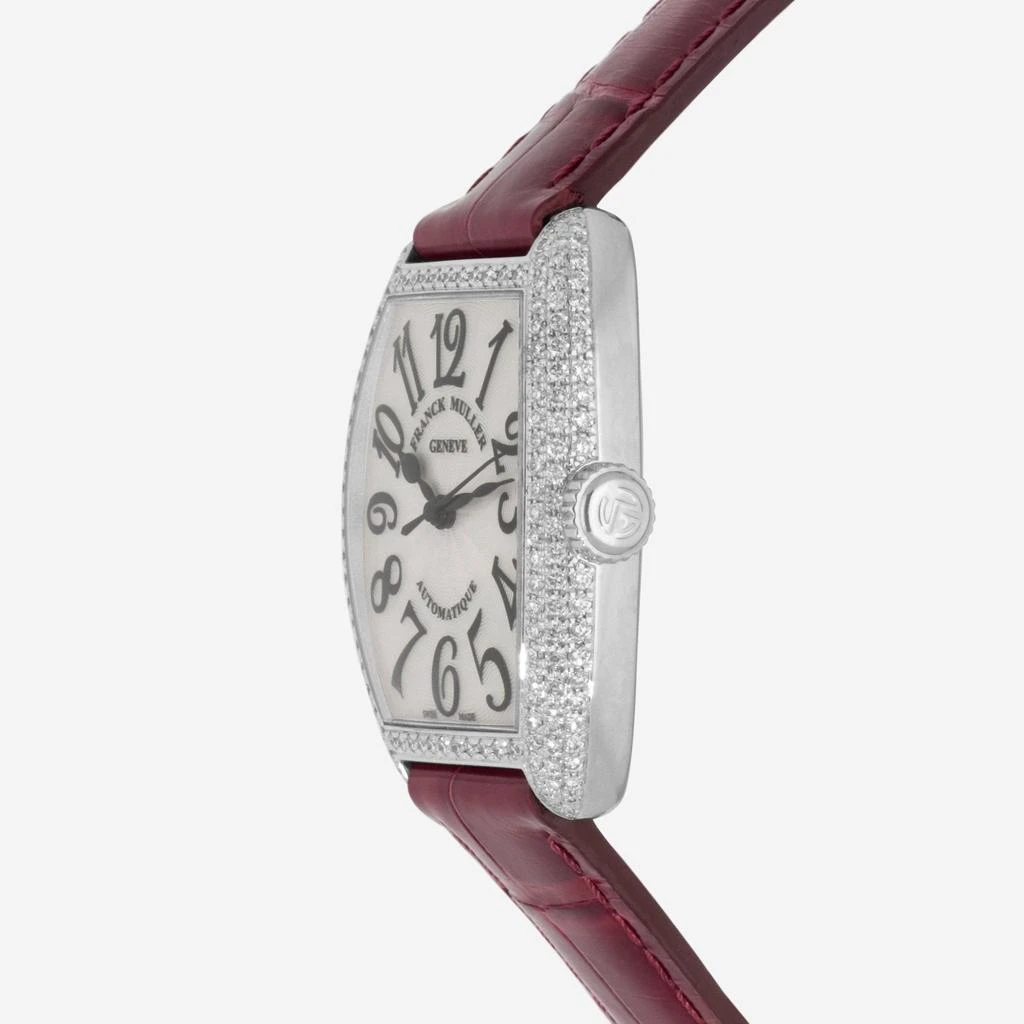 Franck Muller Franck Muller Cintrée Curvex 18K White Gold Automatic Ladies Watch 7500SCATFOD 2