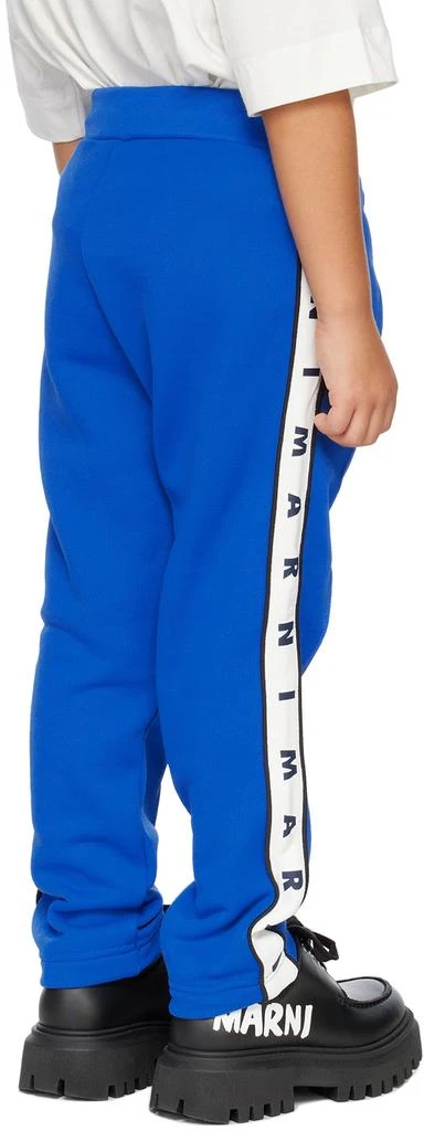 Marni Kids Blue Tape Lounge Pants 3