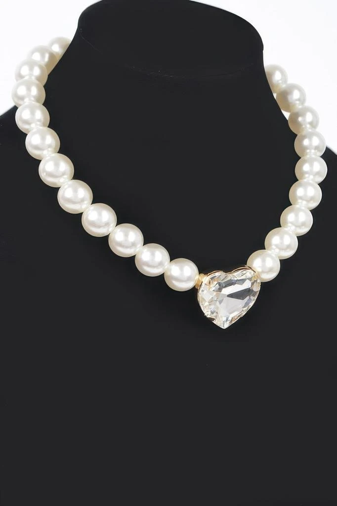 TRUEDAMES Faux Pearl Stone Necklace 2
