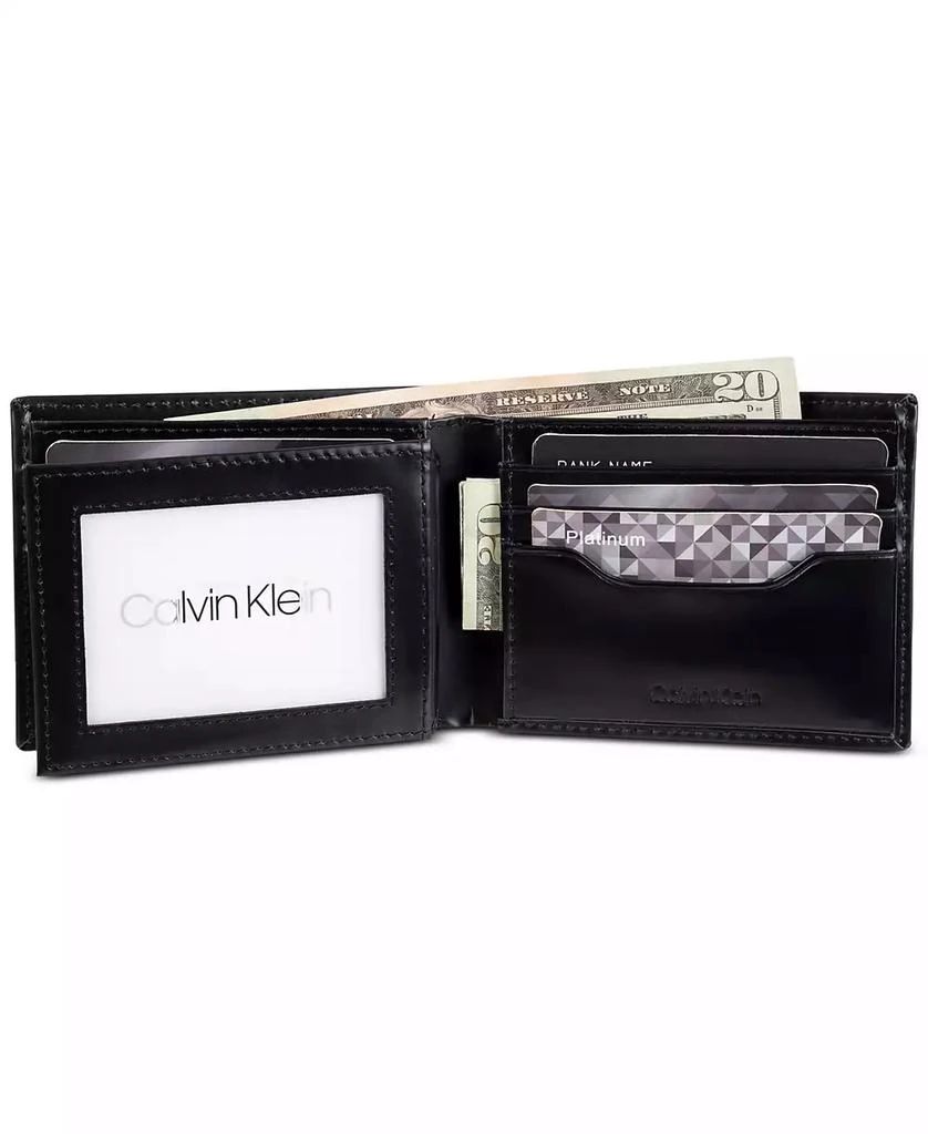 Calvin Klein Men's RFID Slimfold Wallet & Key Fob Set 4
