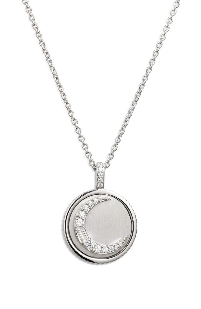 Nadri Crescent Pendant Necklace Fashion Accessories Compare