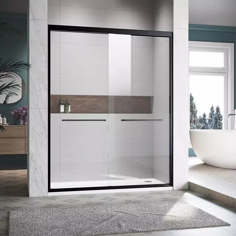 Streamdale Furniture Adjustable 56-60"W x 72"H Sliding Shower Doors