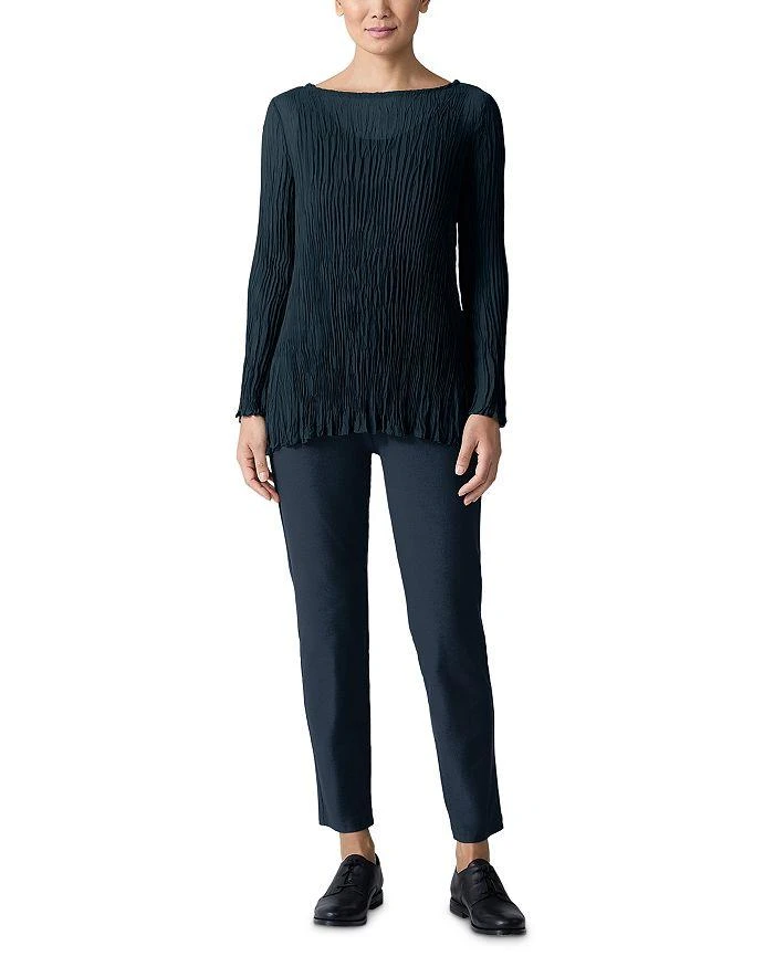 Eileen Fisher Bateau Neck Tunic Sweater 2