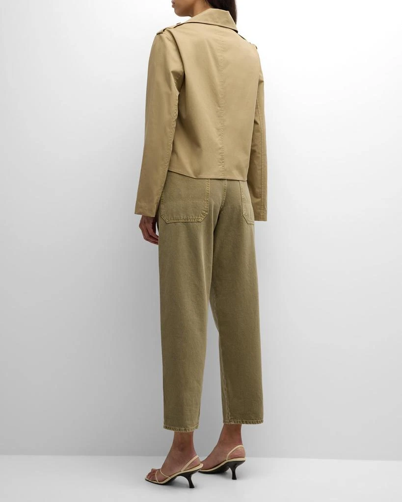 FRAME Short Trench Jacket 6