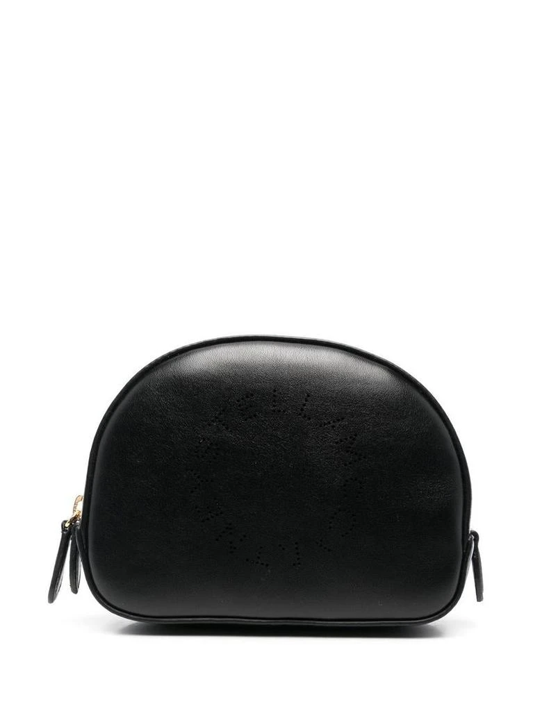 Stella McCartney Stella McCartney Make-Up Bag With Perforated Logo 1