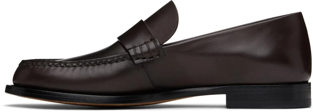 The Row Brown Novus Loafers 3