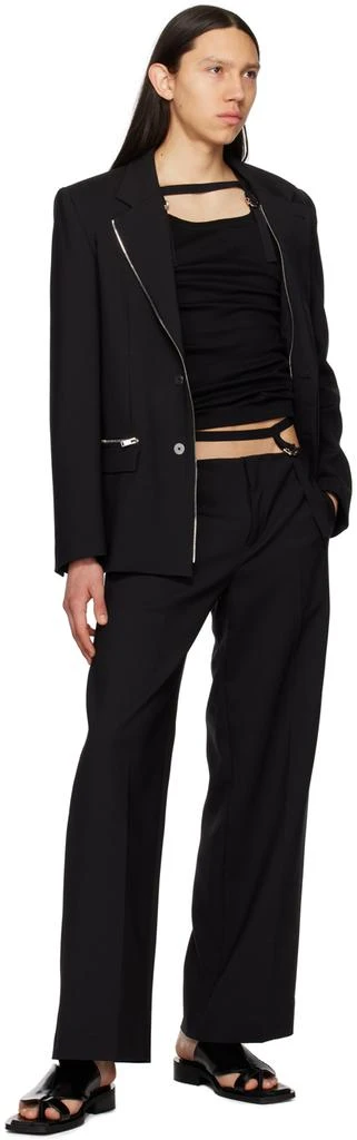 Dion Lee Black Safety Harness Tank Top 4
