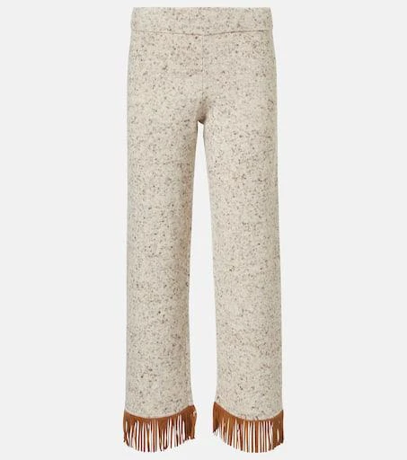 ALANUI Dreamscape fringed wool-blend pants 1