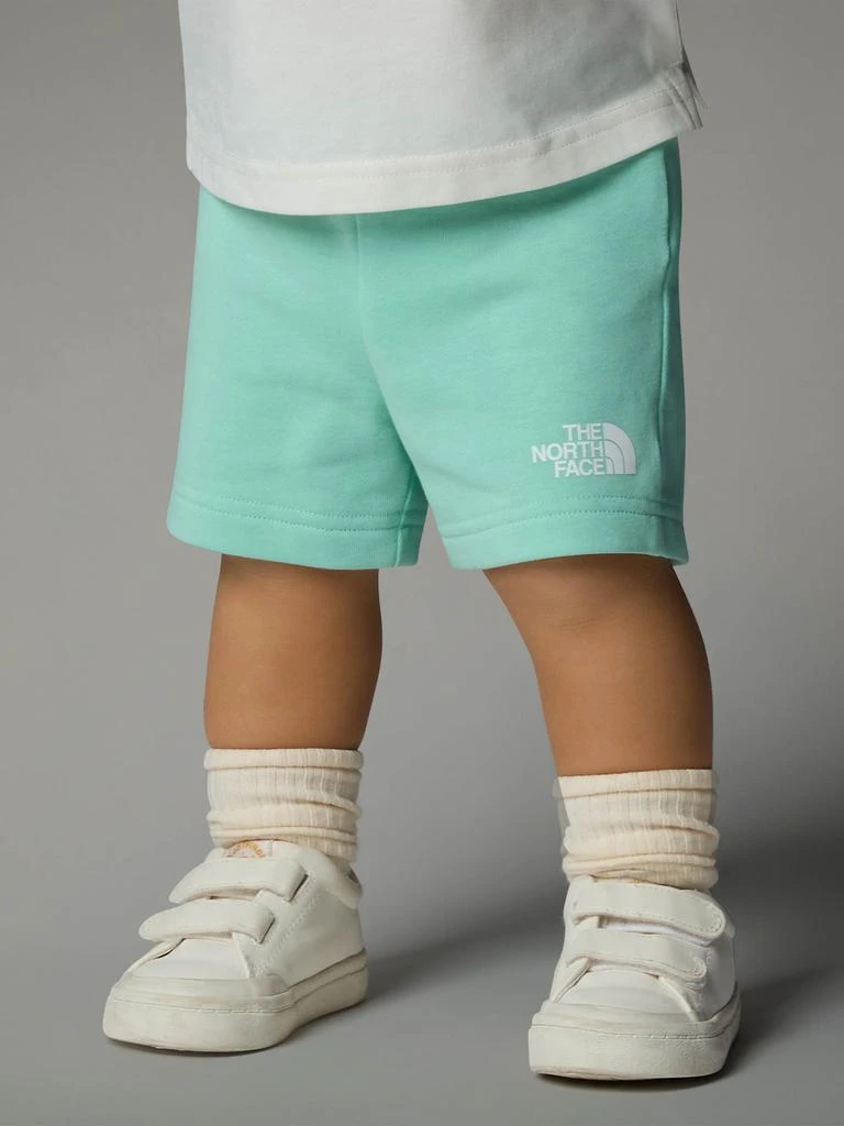 The North Face Baby Cotton Short Set in Green 4