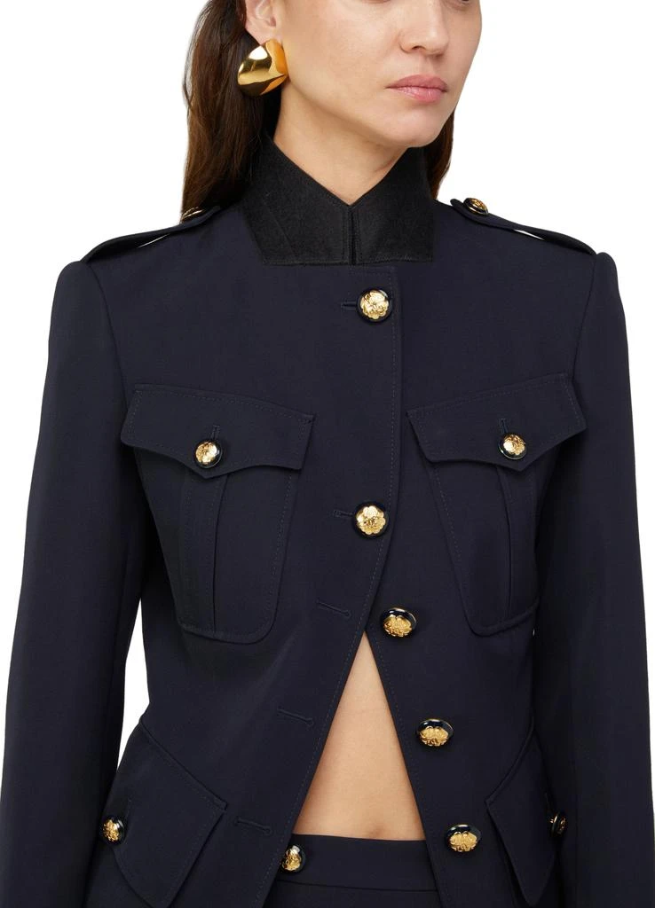 Alexander McQueen Deconstructed military jacket 4