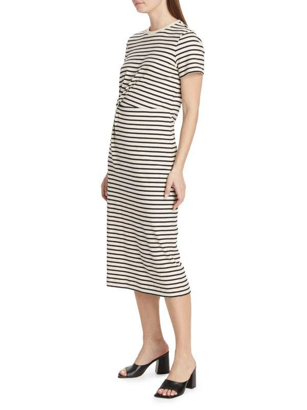 Tanya Taylor Chandan Striped Midi-Dress 4
