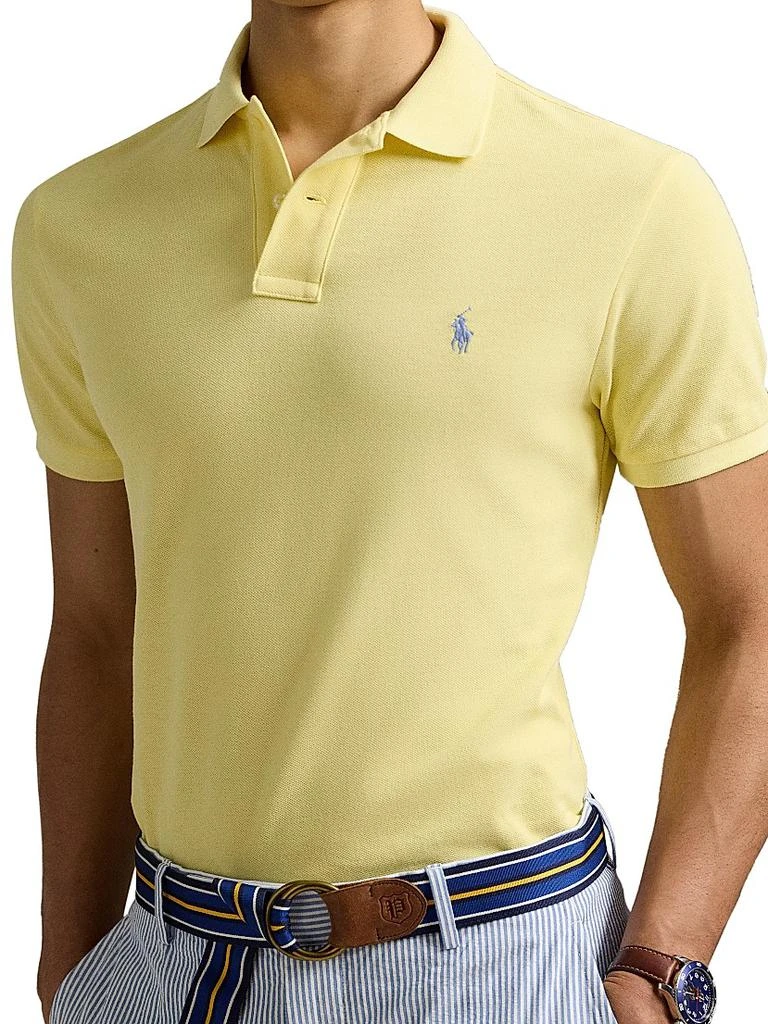 Ralph Lauren Custom-Slim-Fit Mesh Polo Shirt 5