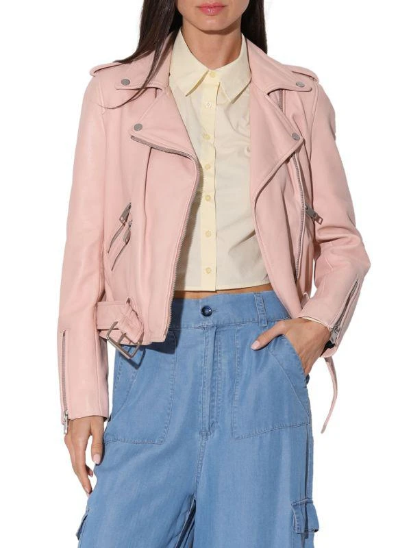 Walter Baker Allison Leather Moto Jacket 4