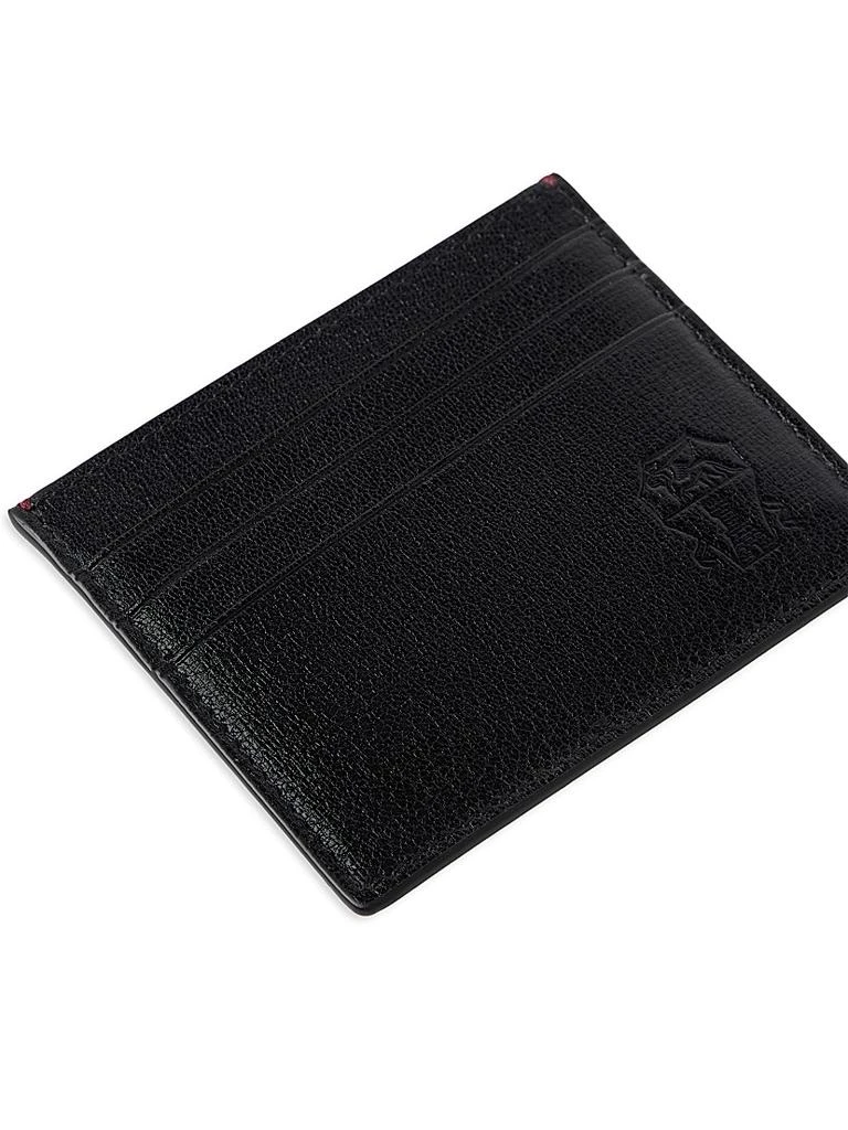 Brunello Cucinelli Grained Leather Card Holder 4