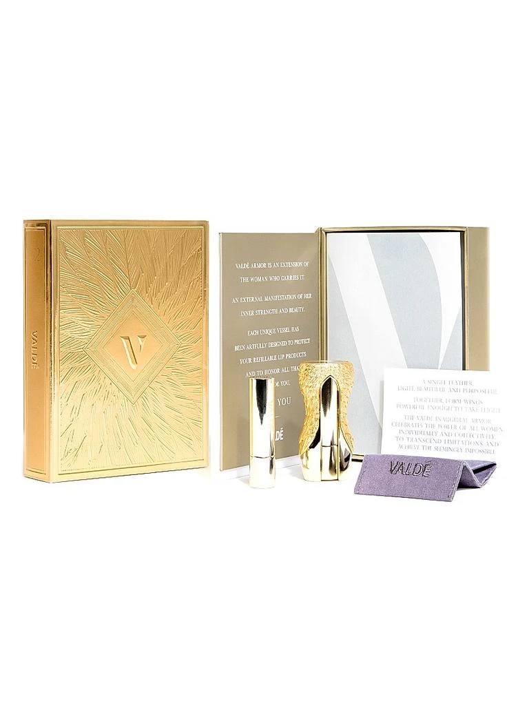 Valde Soar Storybook Armor Curiosity 2-Piece Lipstick 
Case Set 8