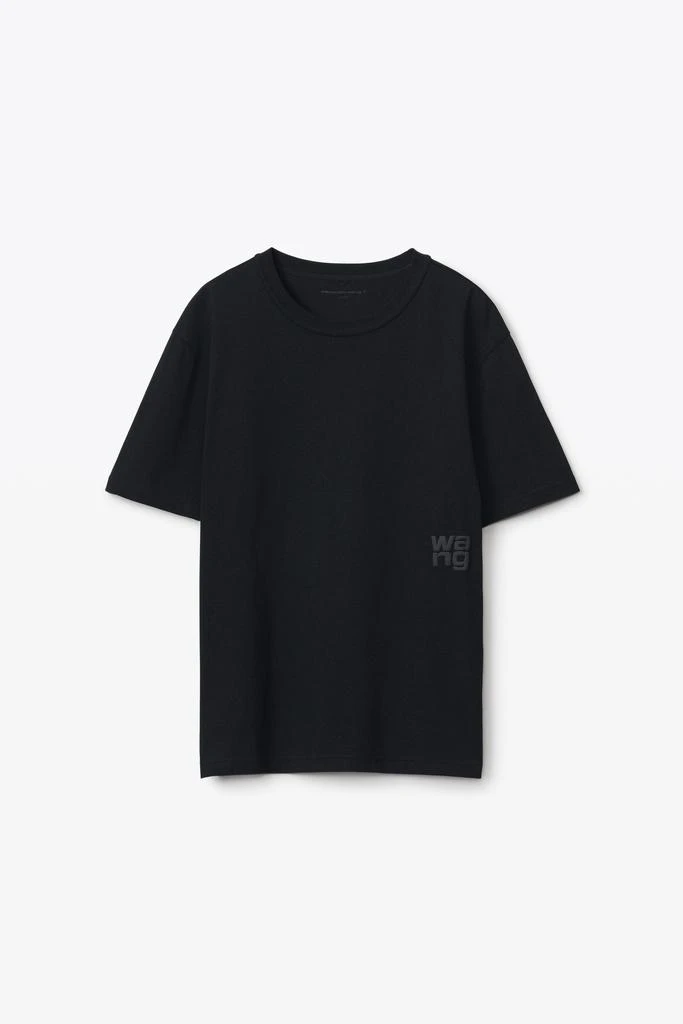 Alexander Wang Black Cotton-Jersey Logo Tee 8
