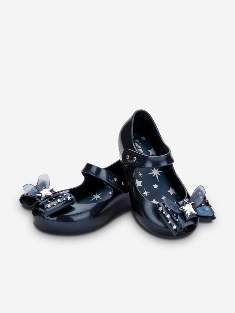 Mini Melissa Girls Ultragirl Star II Shoes in Blue