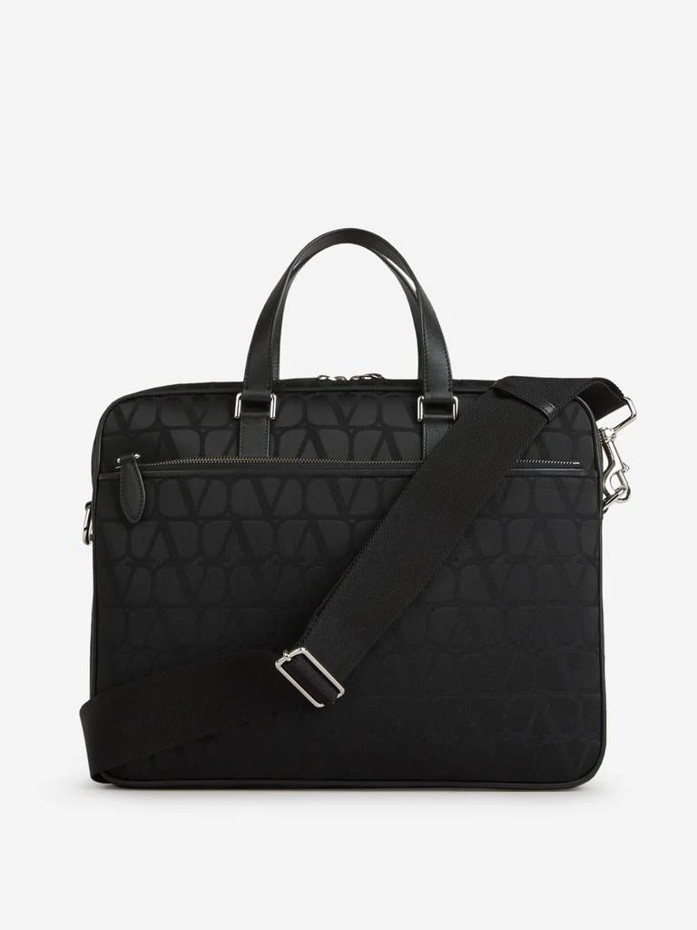 Valentino Valentino Garavani Toile Iconographe Briefcase Bag 3