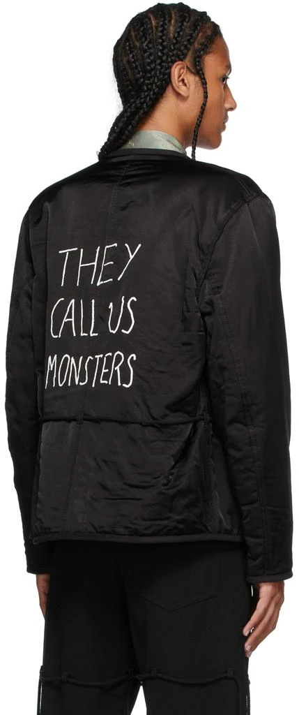 Song for the Mute Black 'They Call Us Monsters' Jacket 3