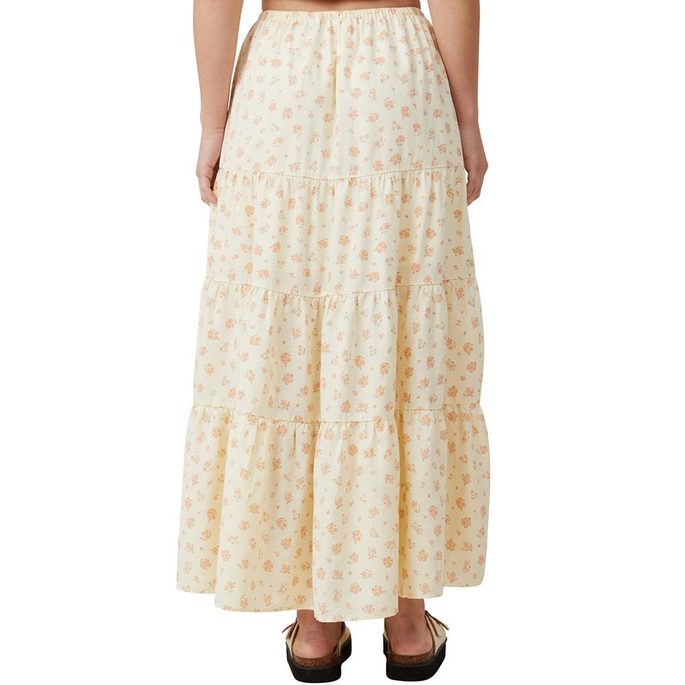 COTTON ON Women's Haven Tiered Maxi Skirt