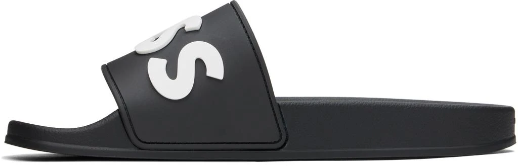 Hugo Boss Black Raised Logo Pool Slides 3