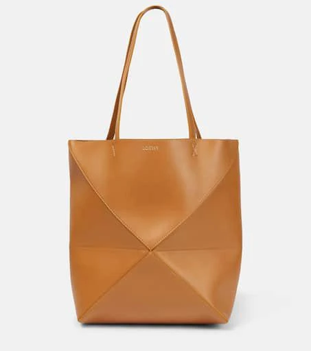 Loewe Puzzle Fold Medium leather tote bag 1