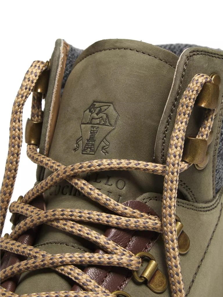 Brunello Cucinelli Nubuck Hiking Boots 5