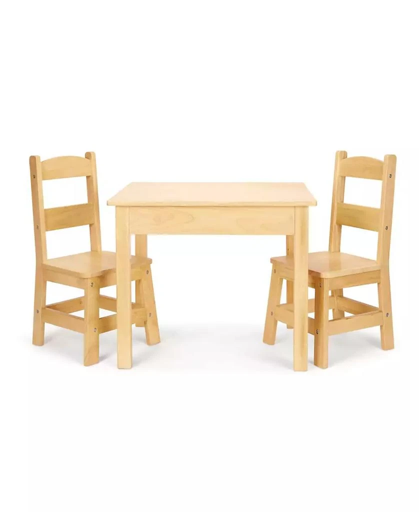 Melissa & Doug Wooden Table & Chairs Set 2