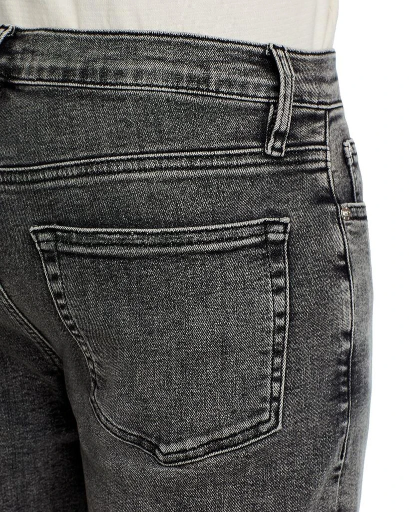 FRAME Jet Set Modern Slim Straight Jeans in Silent Black 6