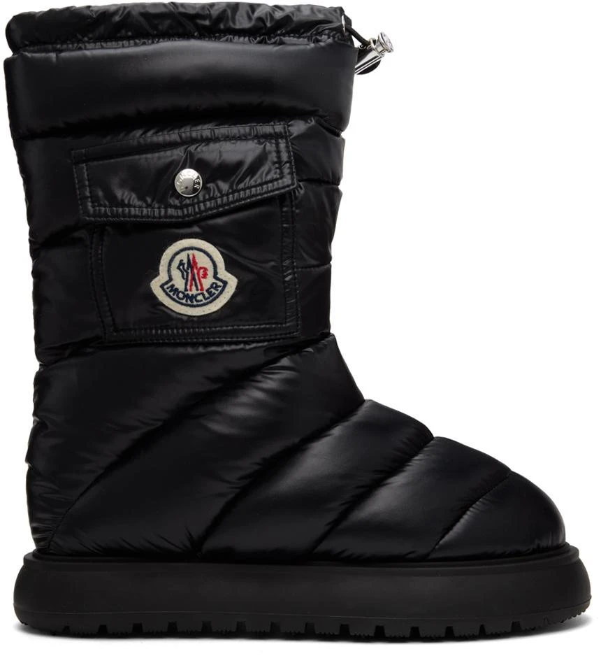 Moncler Black Gaia Down Boots 1