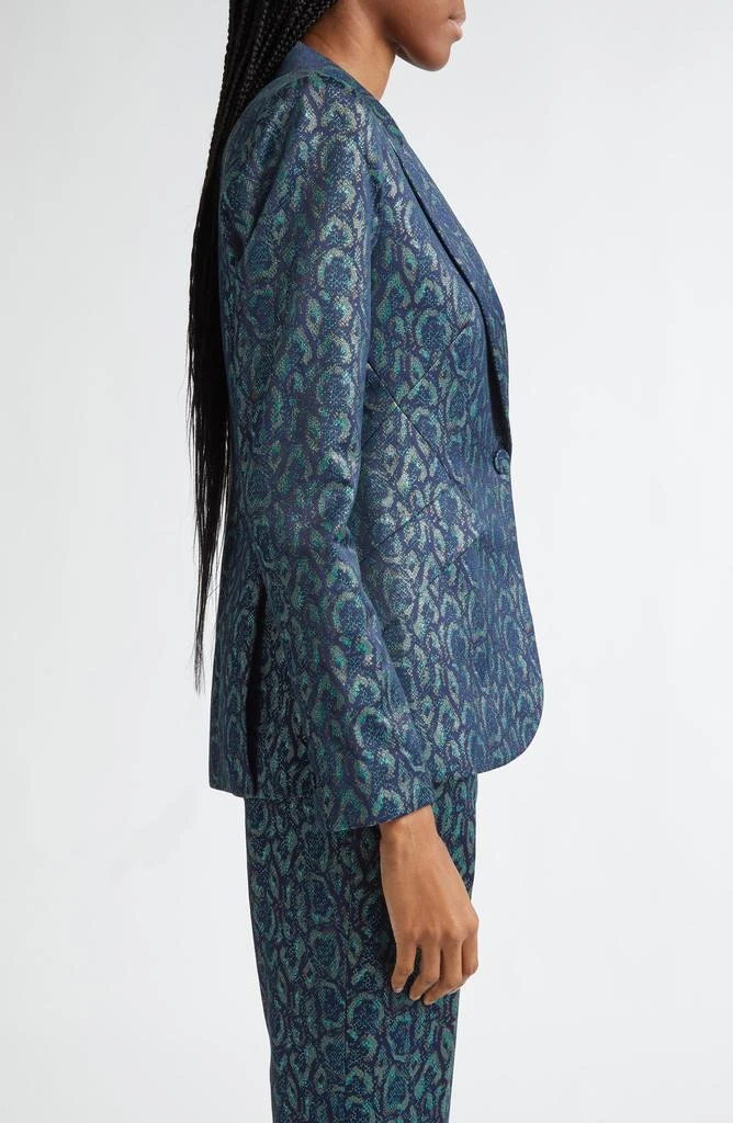 L
Agence Chamberlain Animal Print Blazer 4