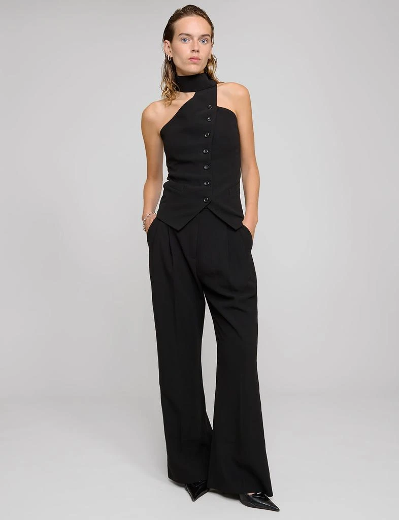 Pixie Market Black Straight Leg Pants 6