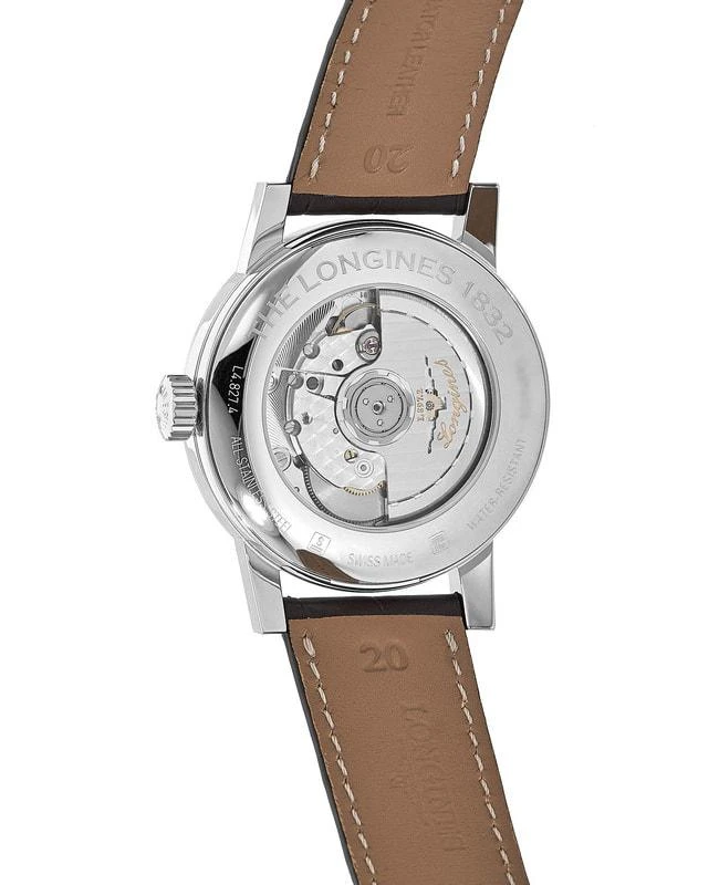 Longines Longines Heritage Beige Dial Brown Leather Strap Men's Watch L4.827.4.92.2 3