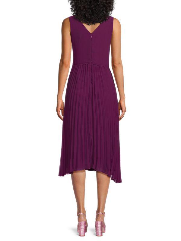 Sam Edelman Accordion Pleated Midi Dress