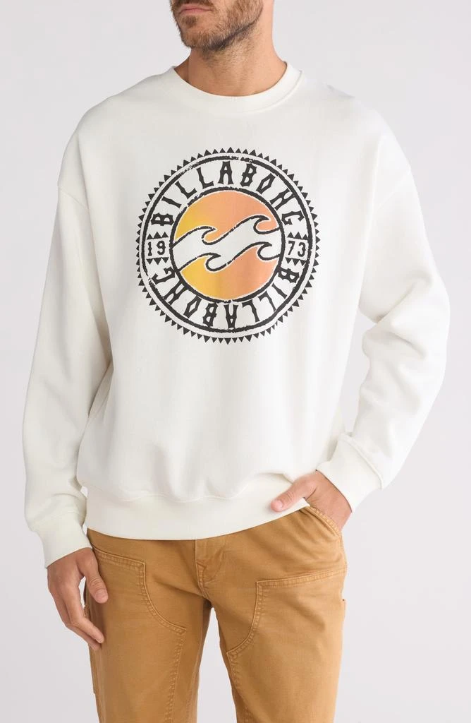 Billabong Range Graphic Print Crew Sweatshirt 1