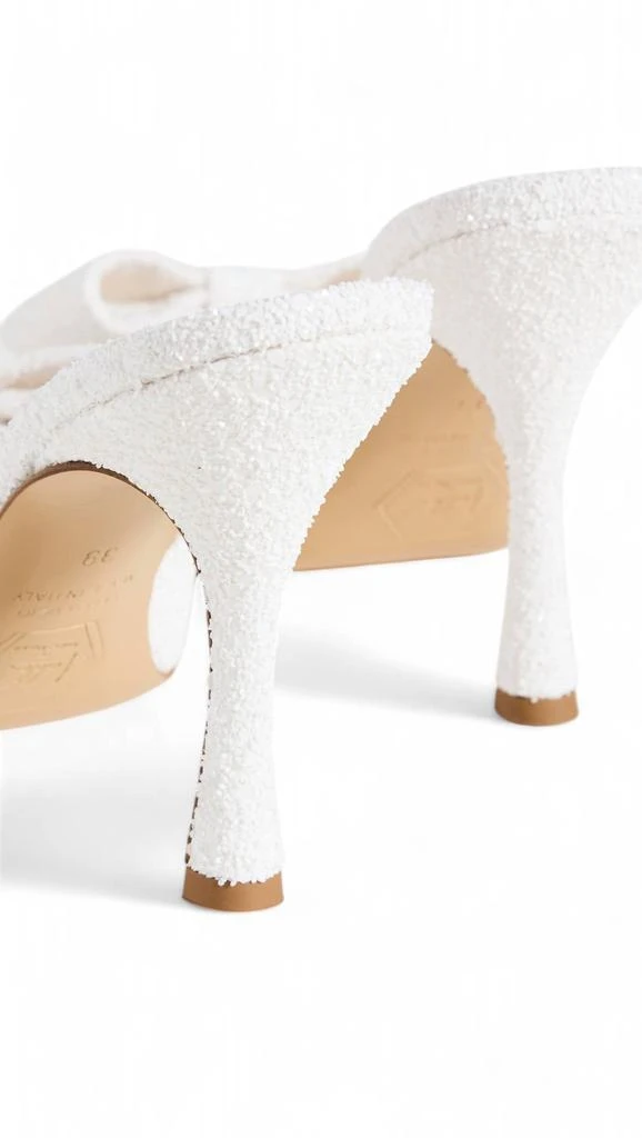 Nalebe Nalebe - DIMANTE GLITTER HIGH HEEL MULE BRIDAL 4