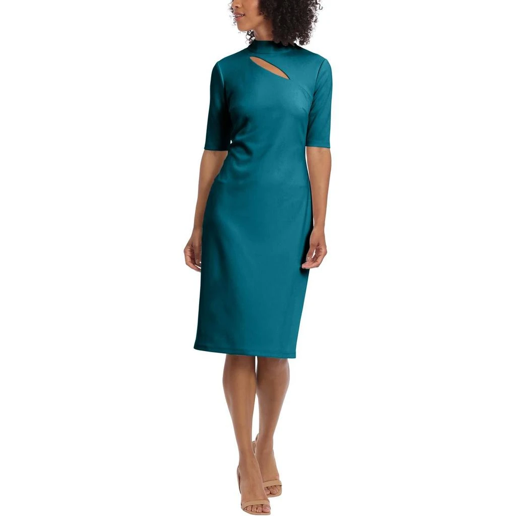 Maggy London Womens Cut-Out Sheath Wear to Work Dress 3