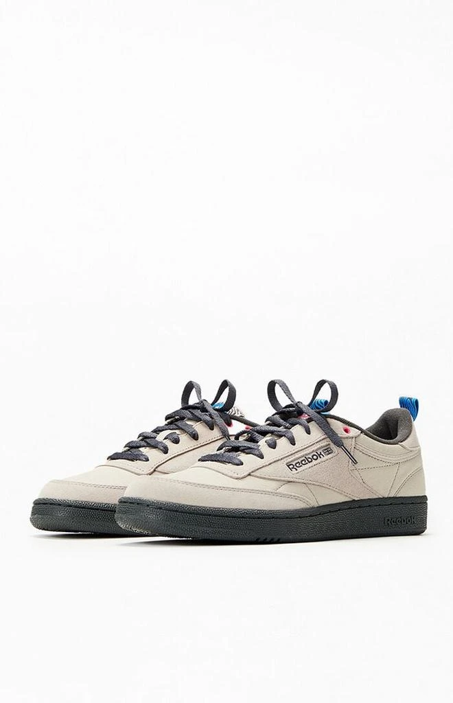 Reebok Ash Grey Club C 85 Shoes 2