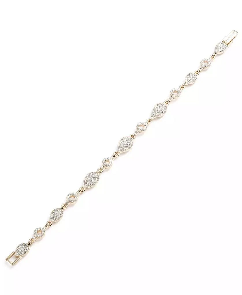 Givenchy Crystal Stone Gold-Tone Flex Bracelet 1