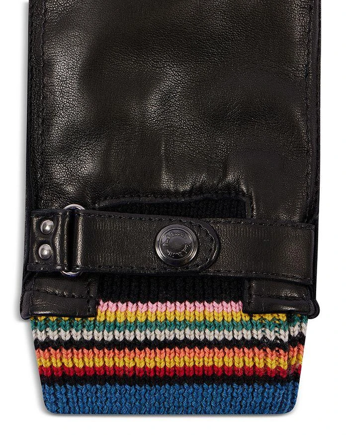 Paul Smith Striped Cuff Gloves 3