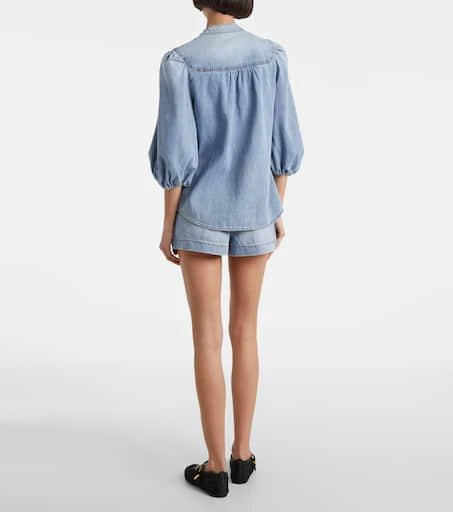 Zimmermann Lucky denim blouse 3