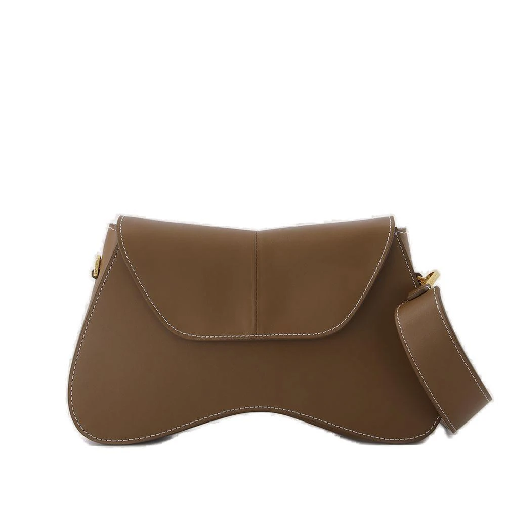 Elleme Elleme Stitching Detailed Space Shoulder Bag 1
