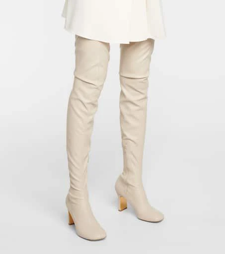 Stella McCartney Ivy faux leather over-the-knee boots 4