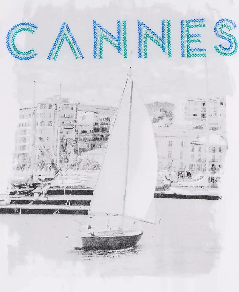 On 34th Women's Cannes Print T-Shirt, Exclusively at Macy's 6