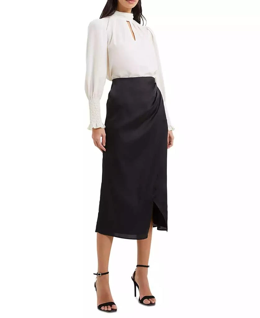 French Connection Women's Inu Satin Midi Skirt 1