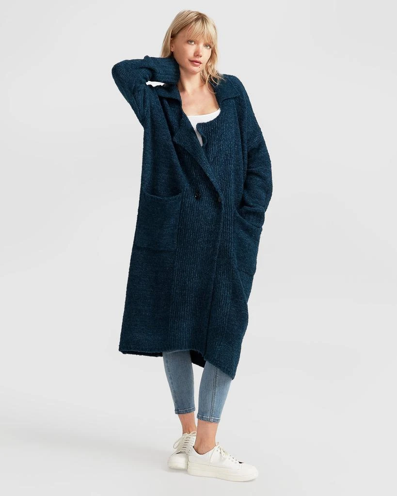 Belle&Bloom Born To Run Sustainable Sweater Coat 1