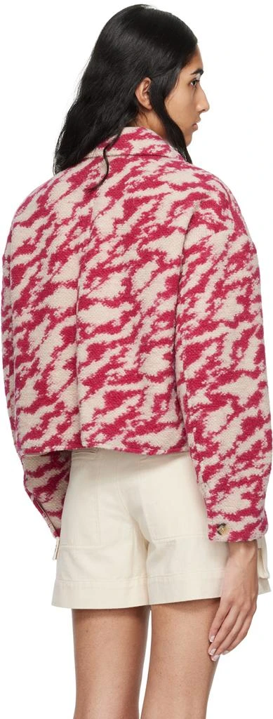 Isabel Marant Pink & Beige Ferida Jacket 3