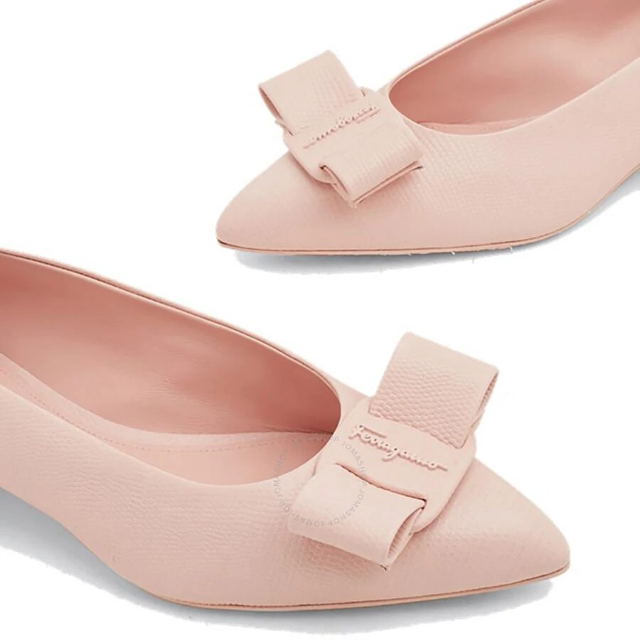 Salvatore Ferragamo Salvatore Ferragamo Ladies Powder Rose Viva Ballet Flats 2